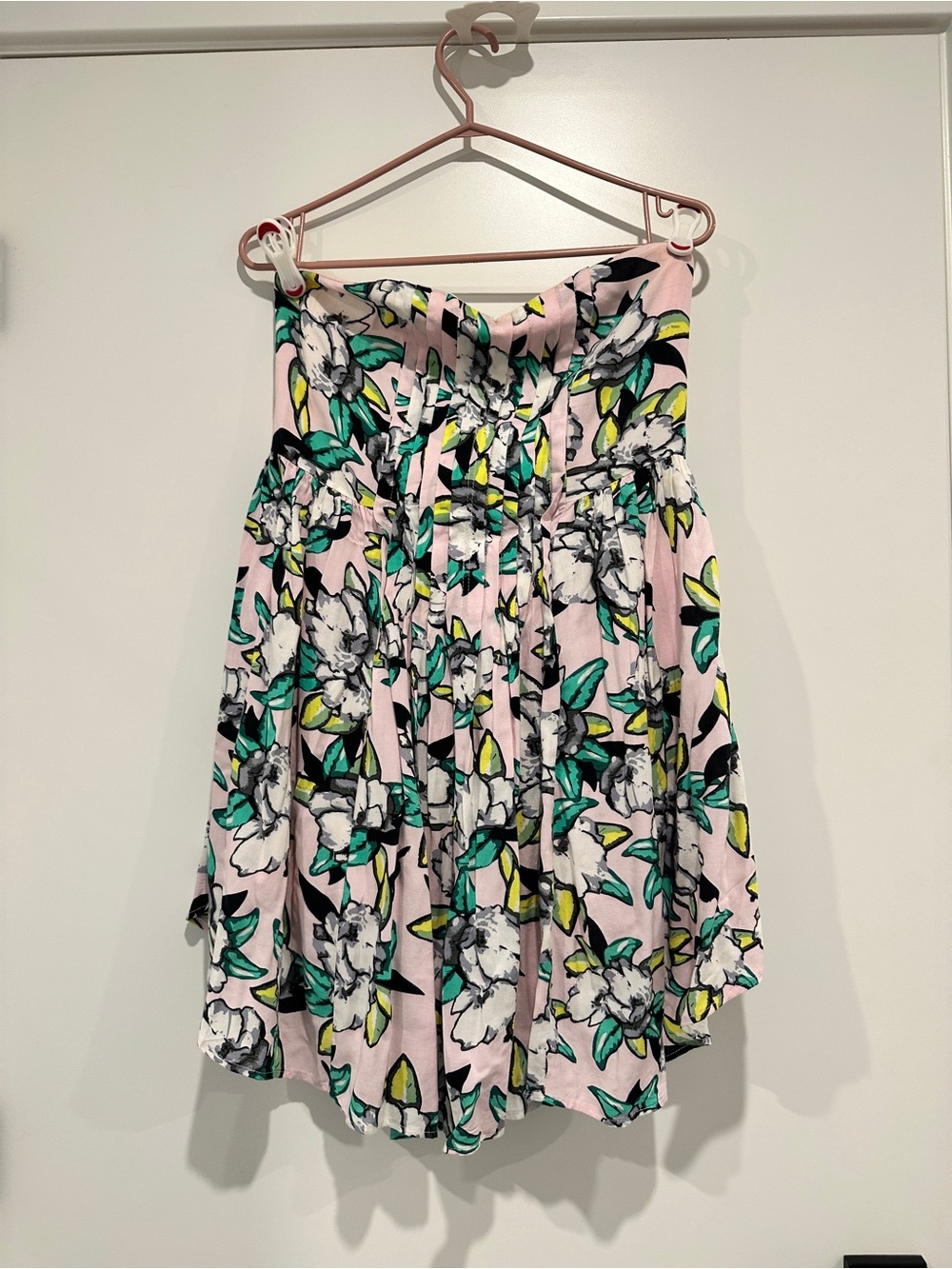 Urban Outfitters Strapless Floral Dress, Medium-Large